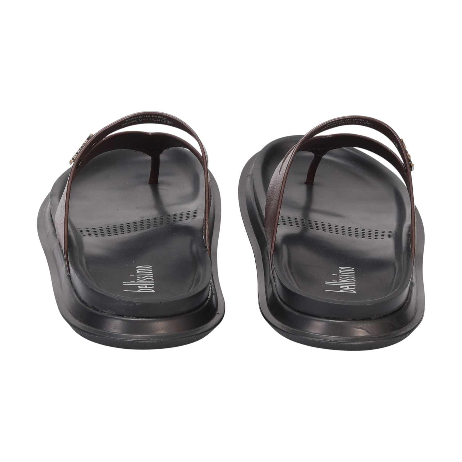 Men Brown Comfort Chappal