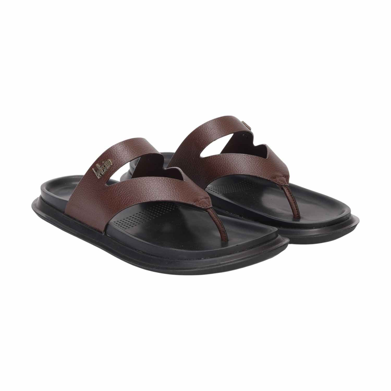 Men Brown Comfort Chappal