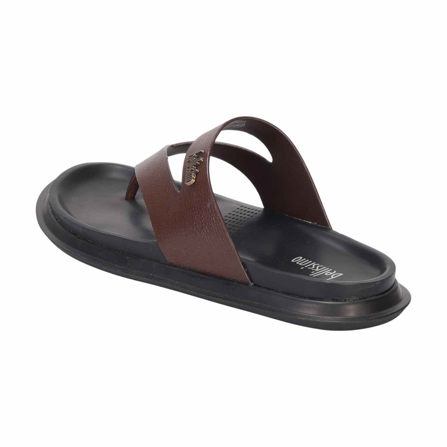 Men Brown Comfort Chappal