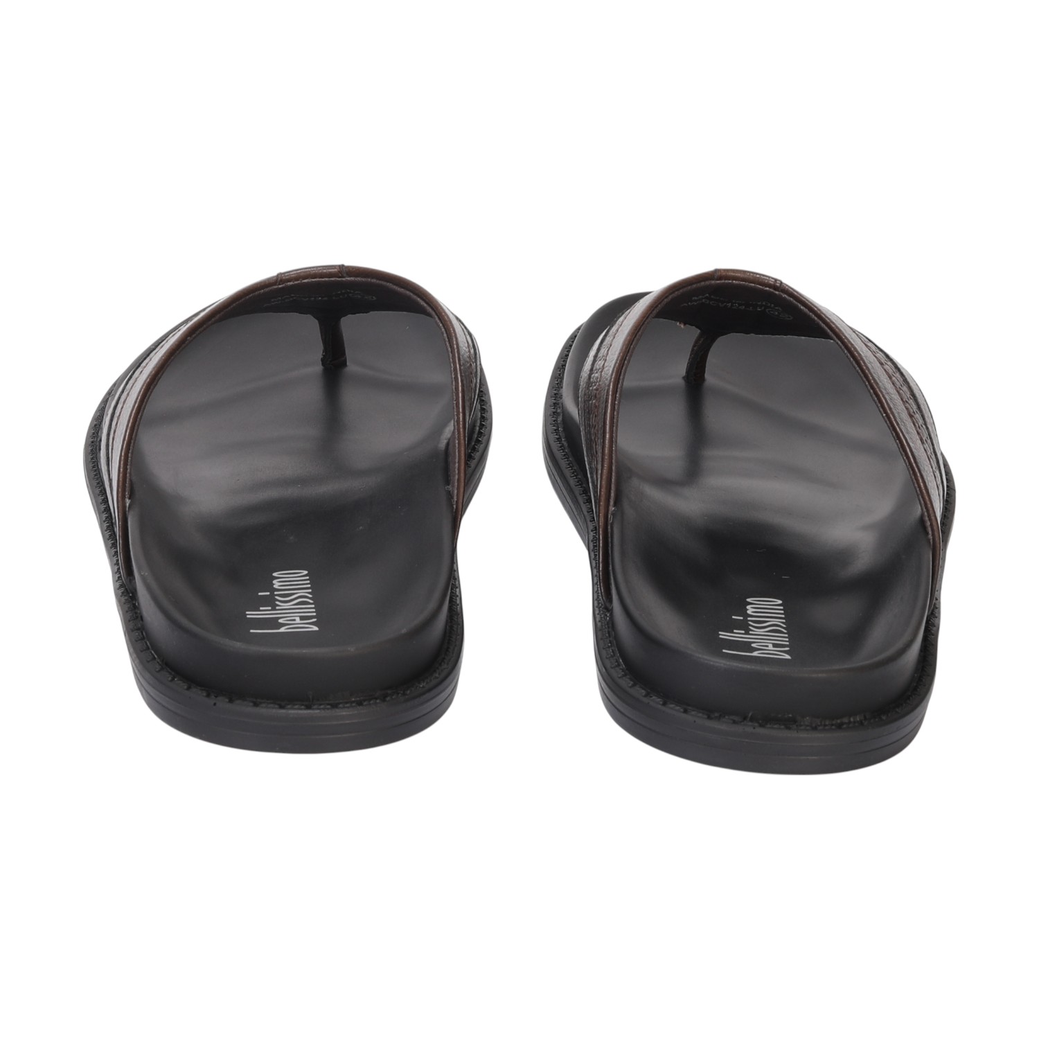 Men Brown Comfort Chappal