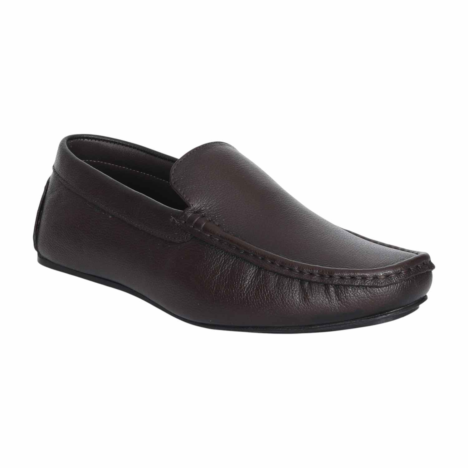 Men Brown Classic Jet Moccasins