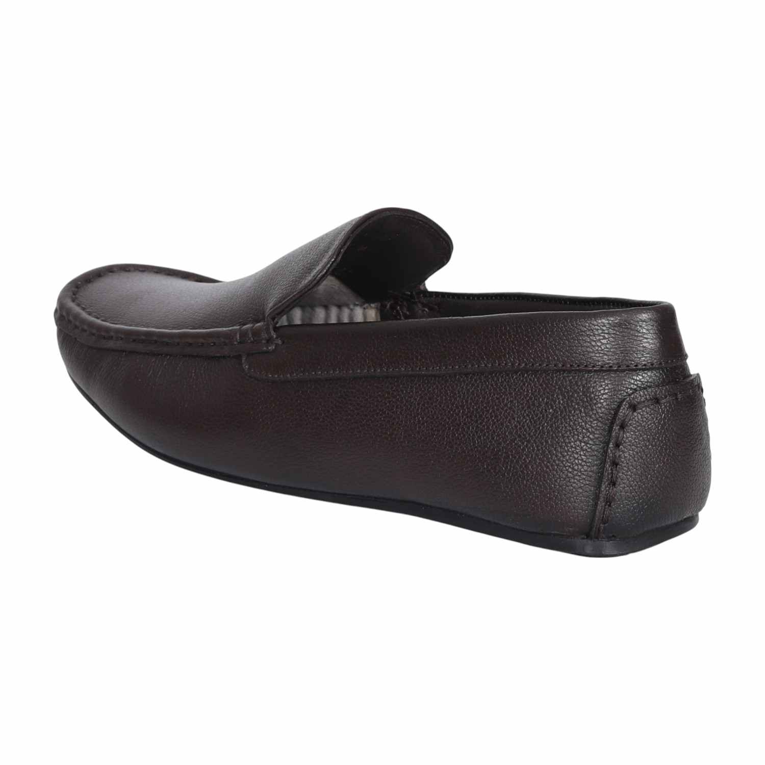 Men Brown Classic Jet Moccasins