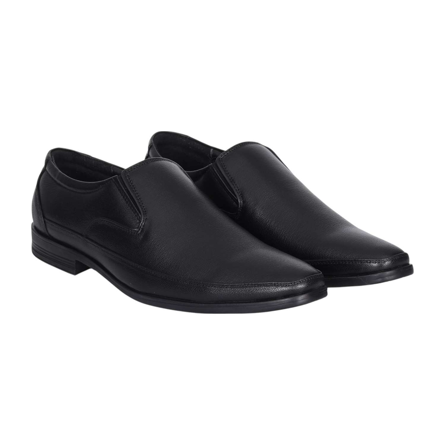 Men Black Slip-on Dress Shoe