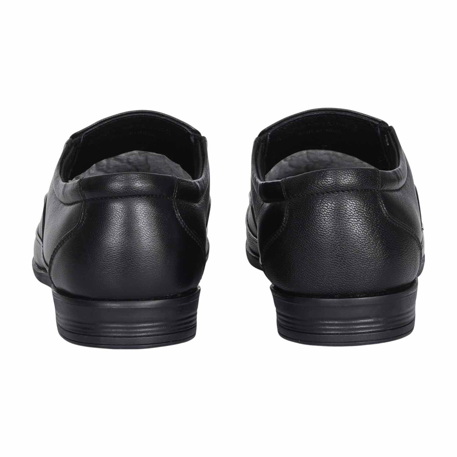 Men Black Slip-on Dress Shoe