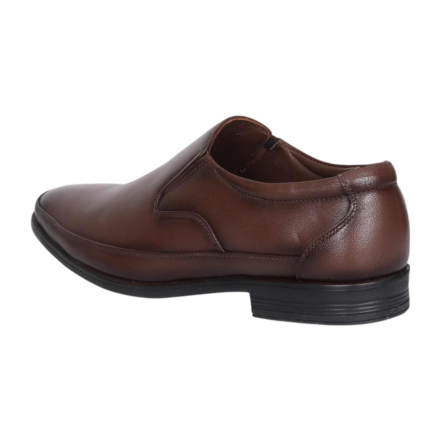 Men Brown Slip-on Dress Shoe