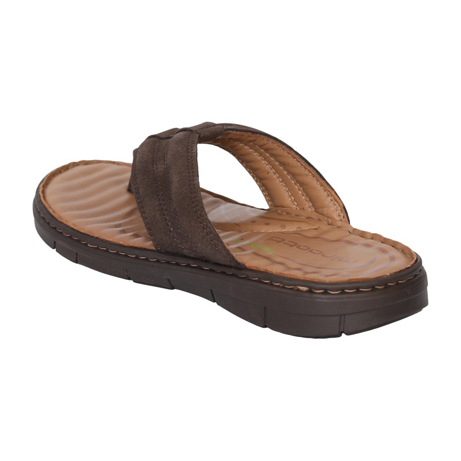 Men Brown UrbanEase Thong Sandals