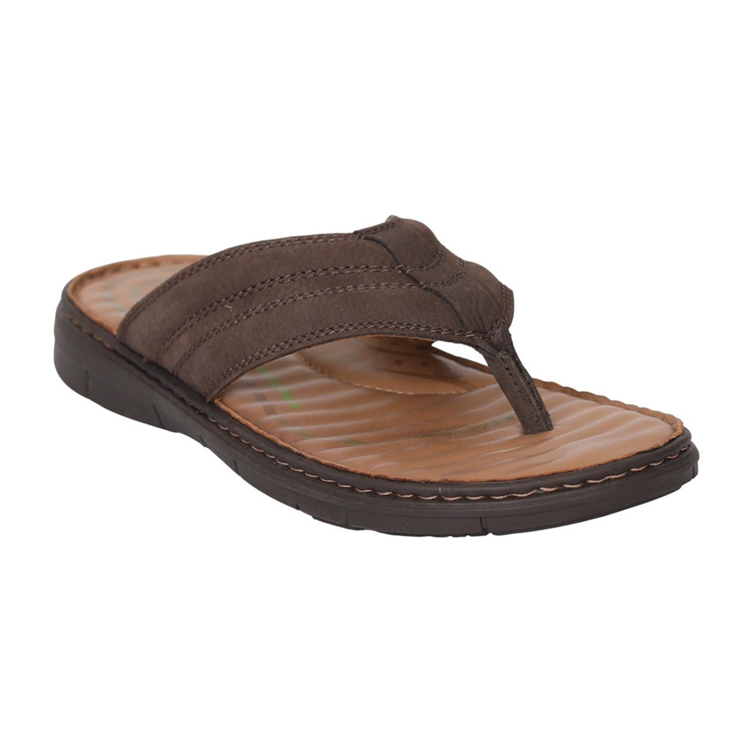 Men Brown UrbanEase Thong Sandals