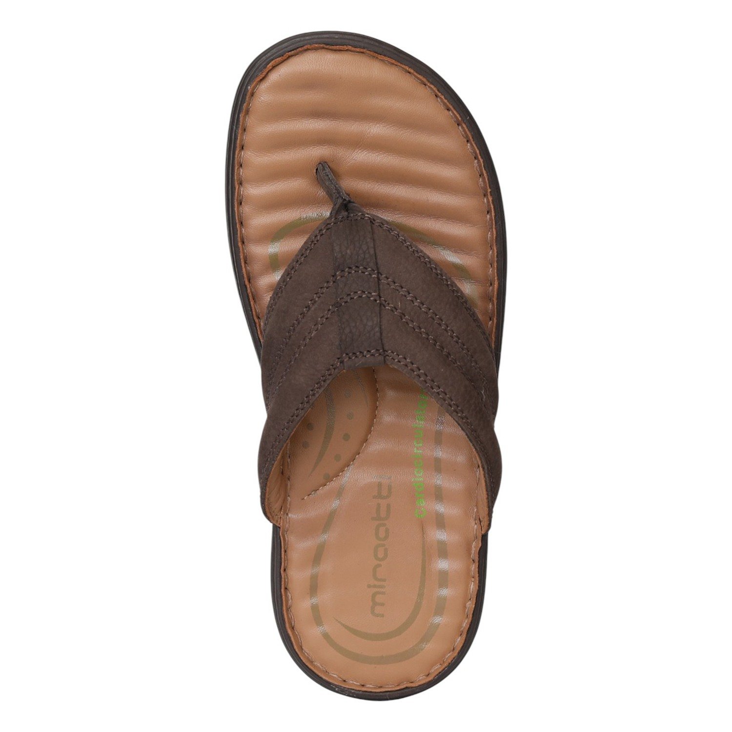 Men Brown UrbanEase Thong Sandals