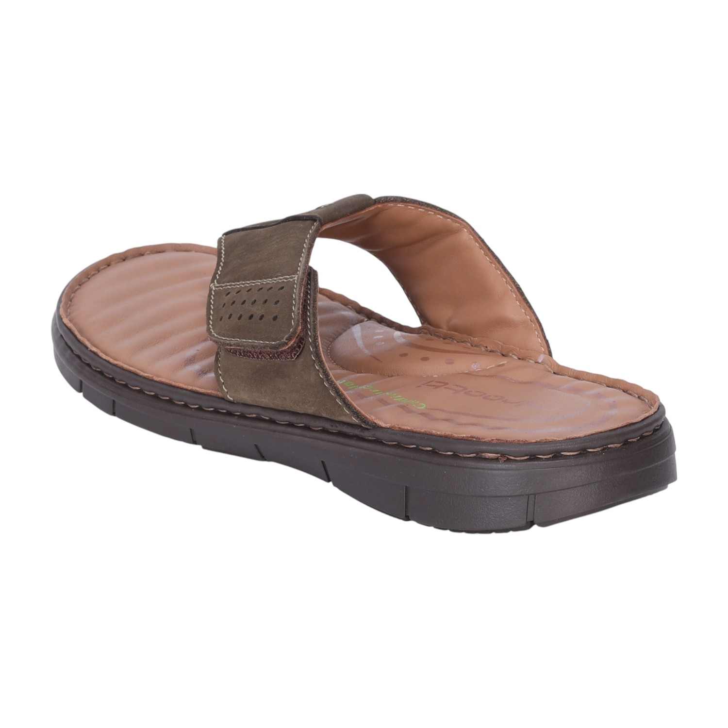 Men Green Comfort Chappals