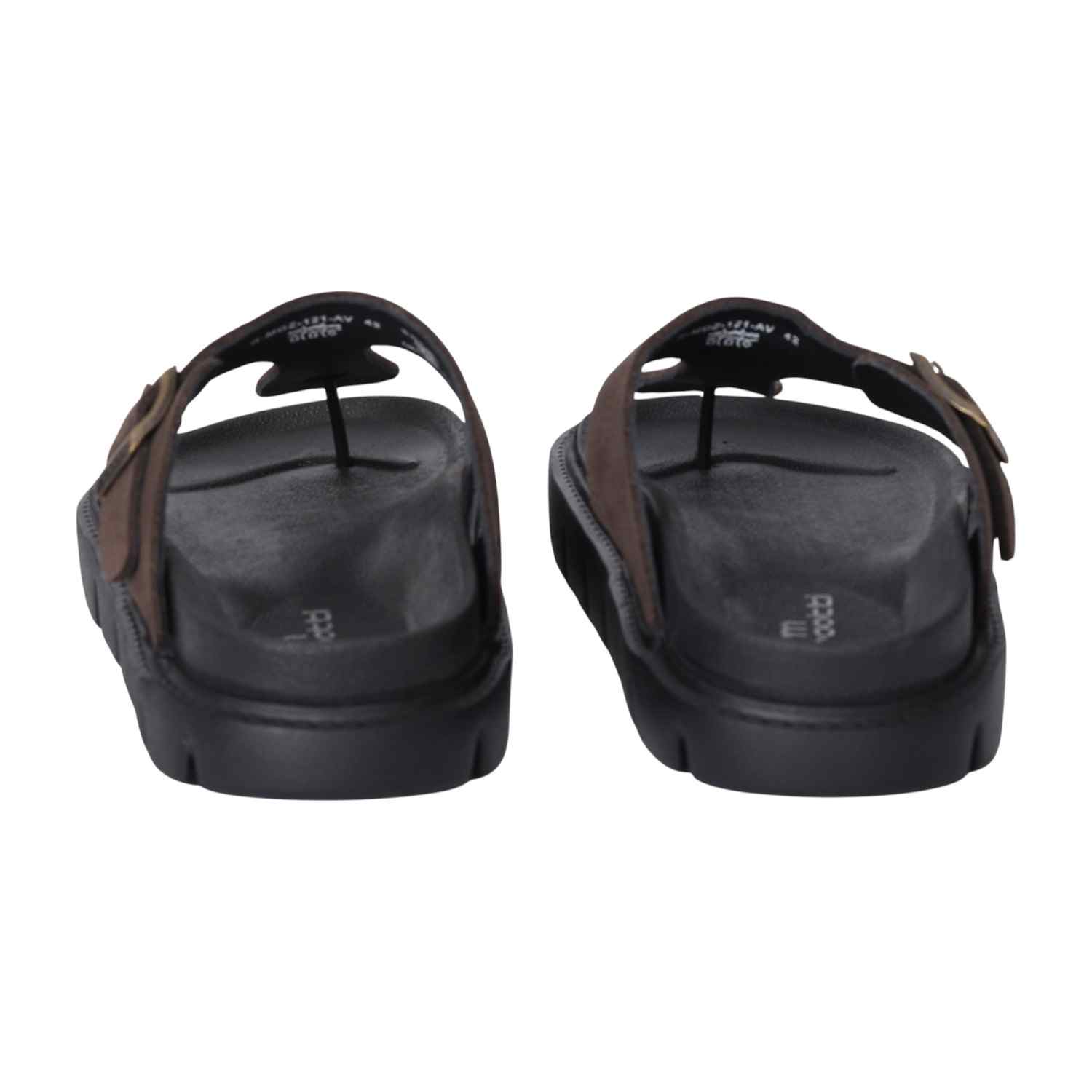 Men Brown Chunky Thong Sandal