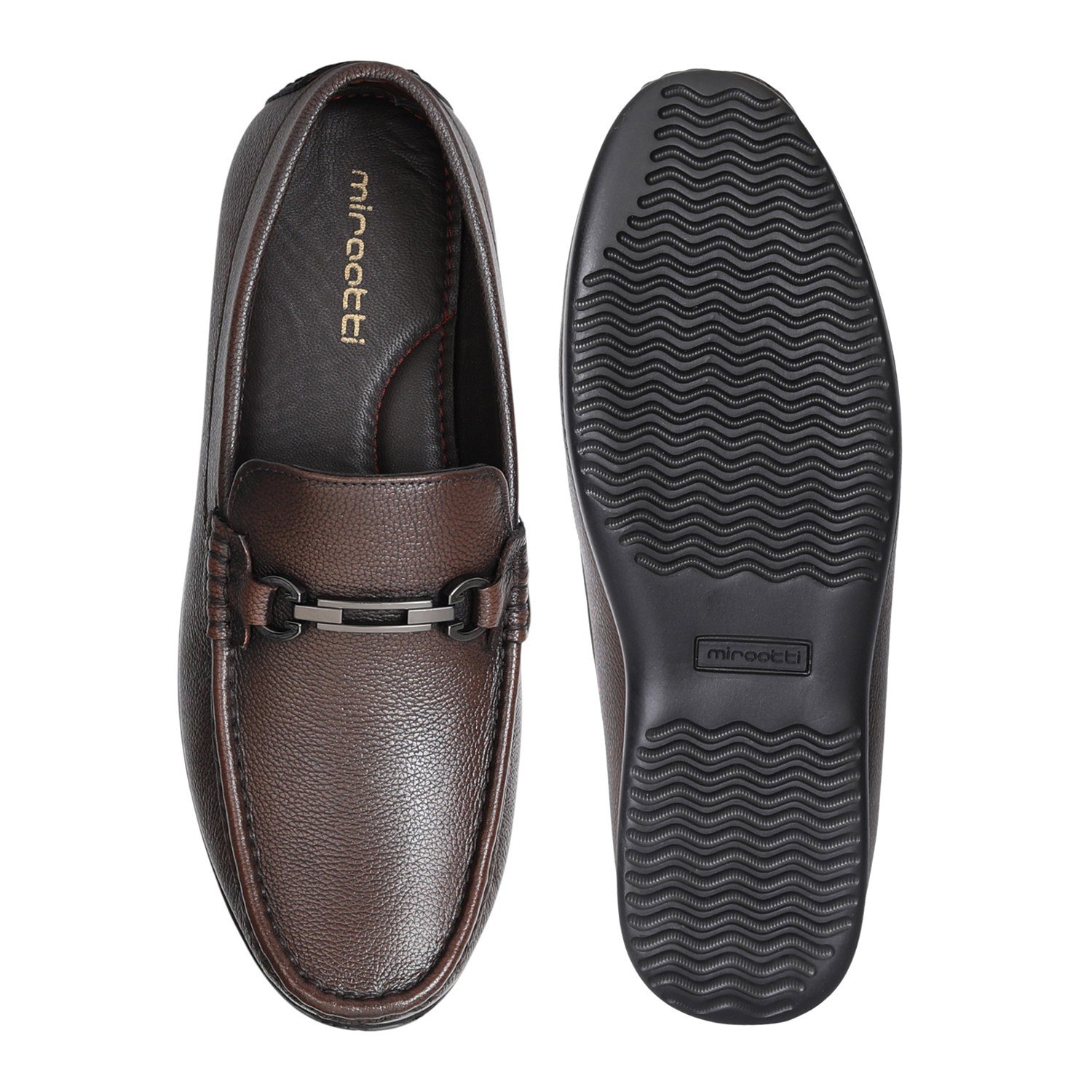 Men’s Executive Brown Bit Loafers
