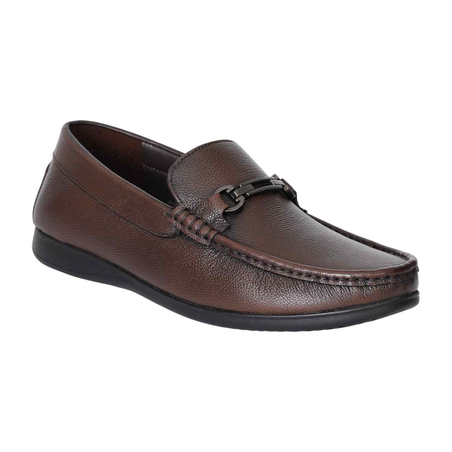 Men’s Executive Brown Bit Loafers