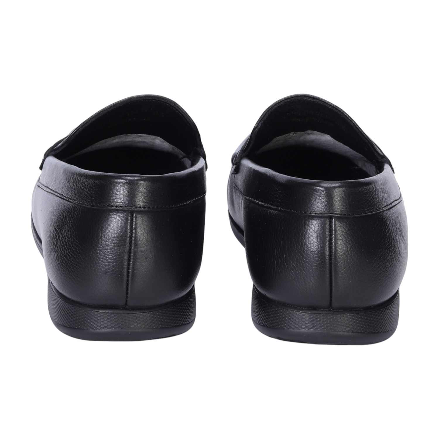 Men Black Casual Slip-ons