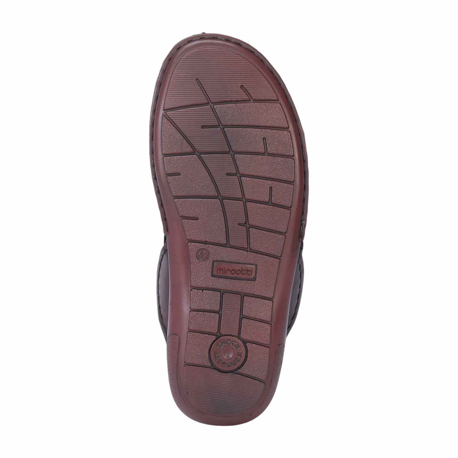 Men Brown Leather Kolhapuri Chappal