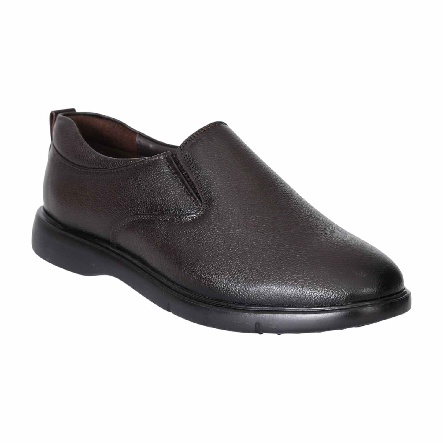 Men's Classic Brown Slip-On Loafers