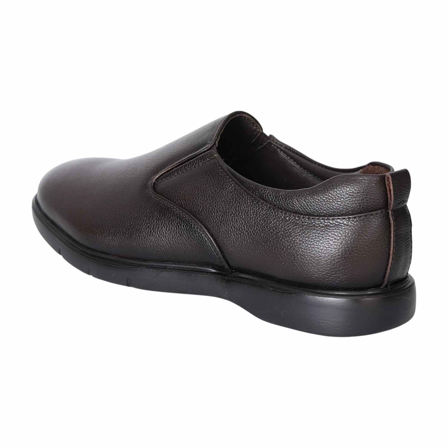 Men's Classic Brown Slip-On Loafers