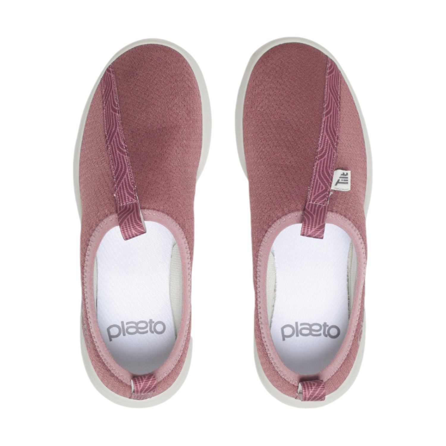 Womens EZPlay Pink Casual Slip-ons