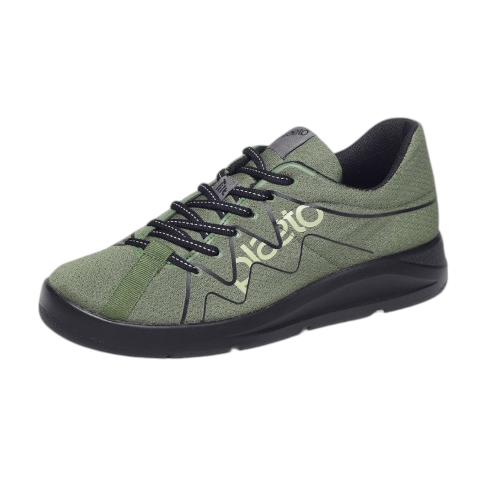 Mens Gully Olive Outdoor Sports Shoes
