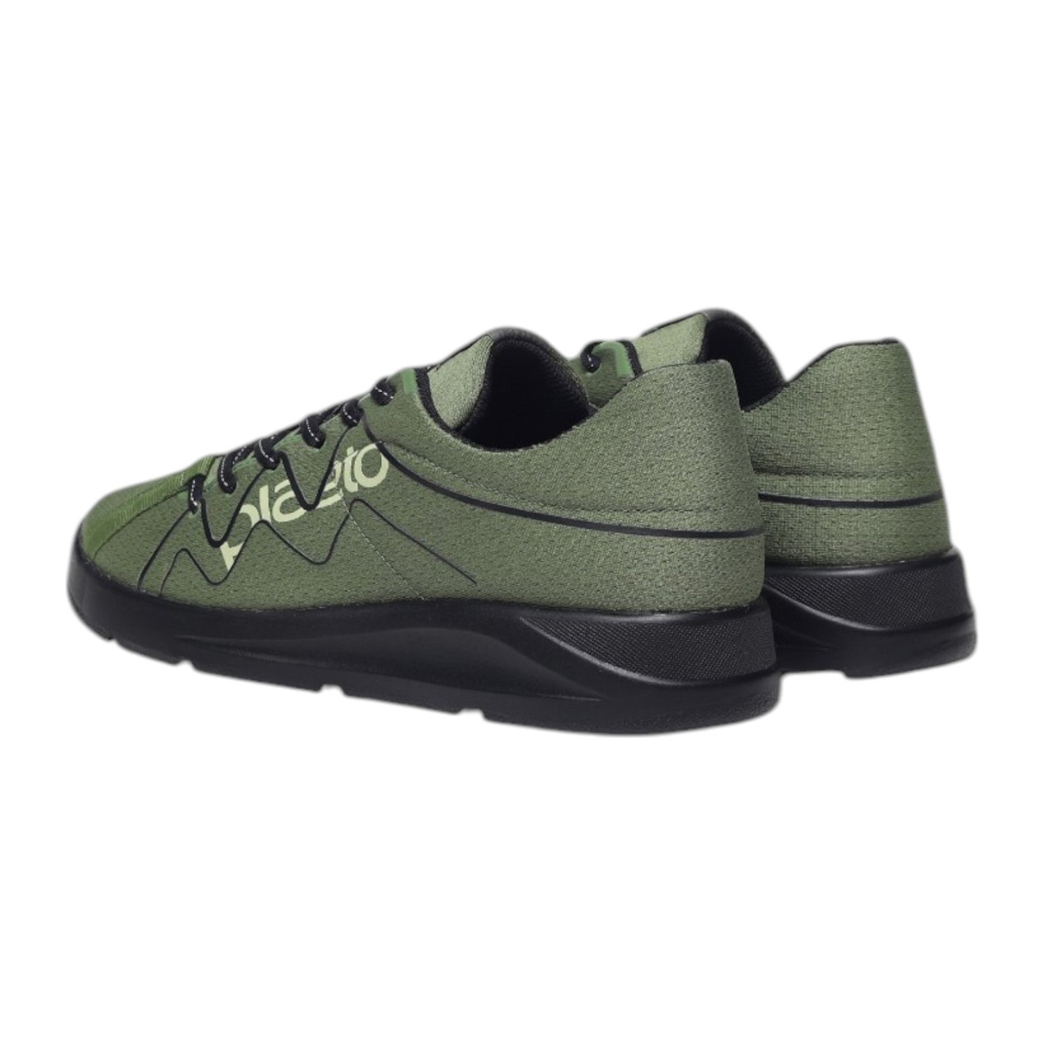 Mens Gully Olive Outdoor Sports Shoes