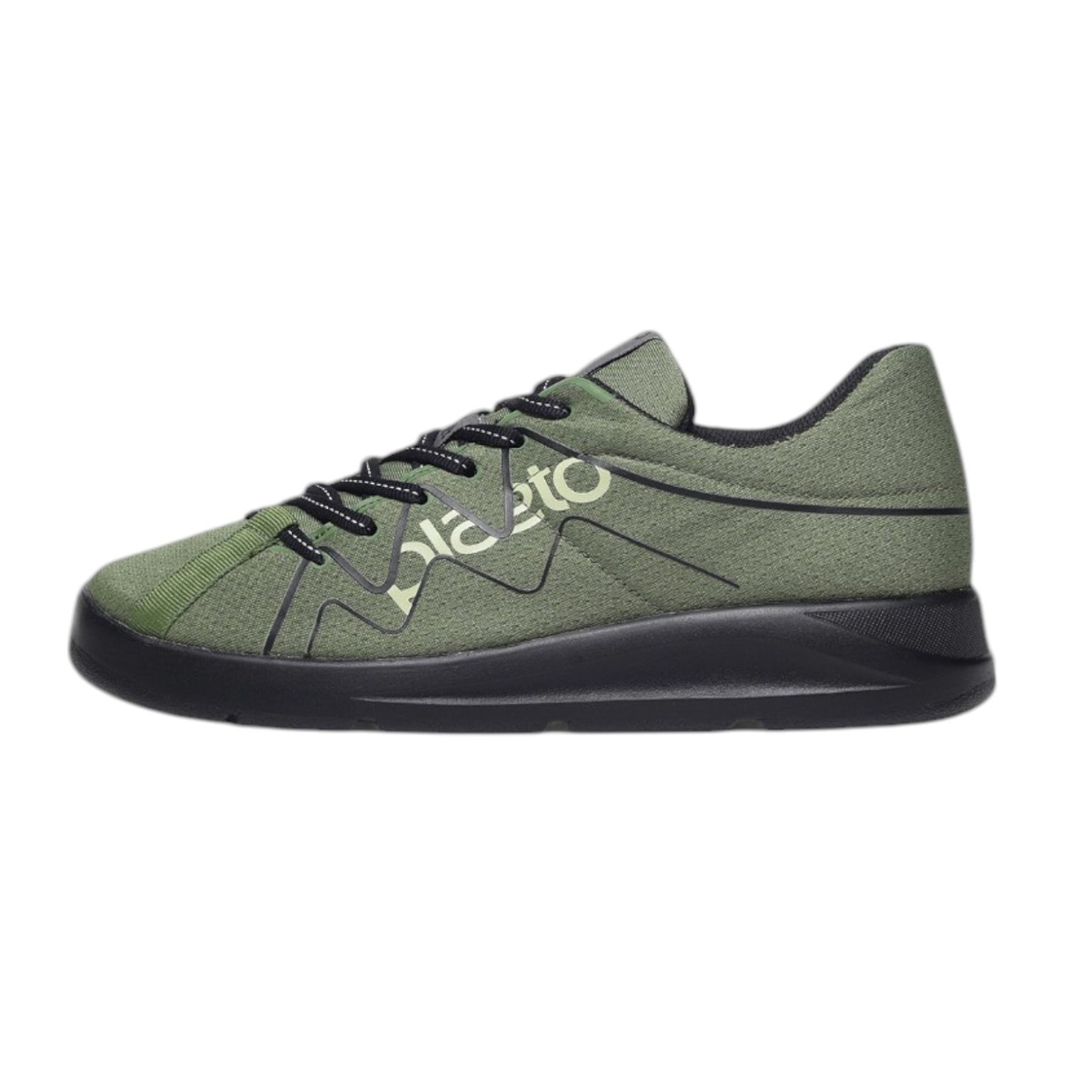 Mens Gully Olive Outdoor Sports Shoes