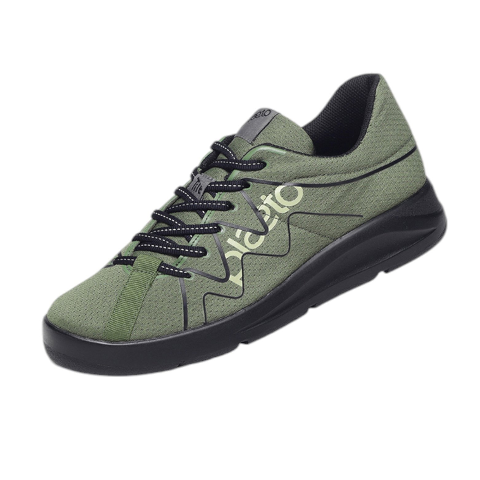 Mens Gully Olive Outdoor Sports Shoes