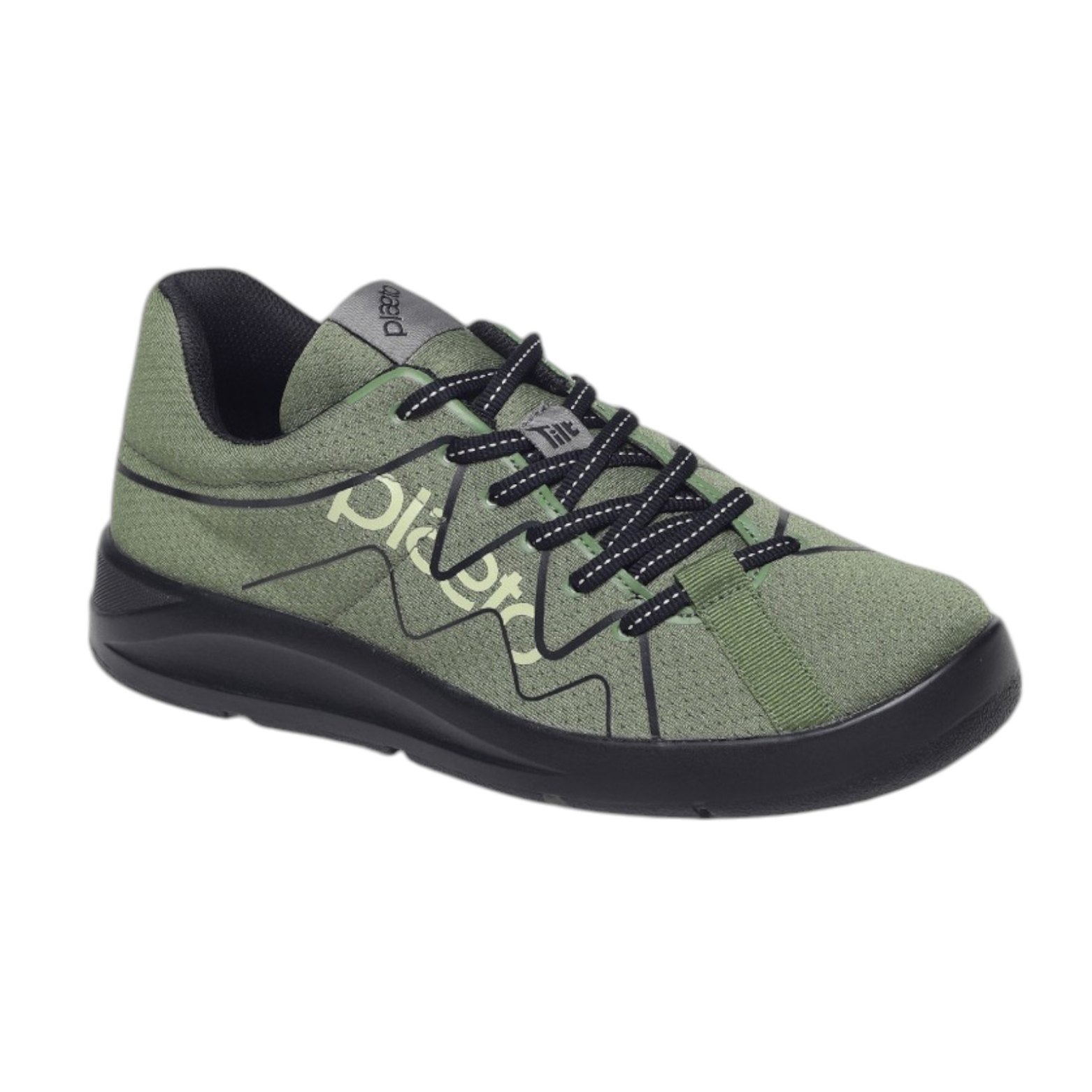 Mens Gully Olive Outdoor Sports Shoes
