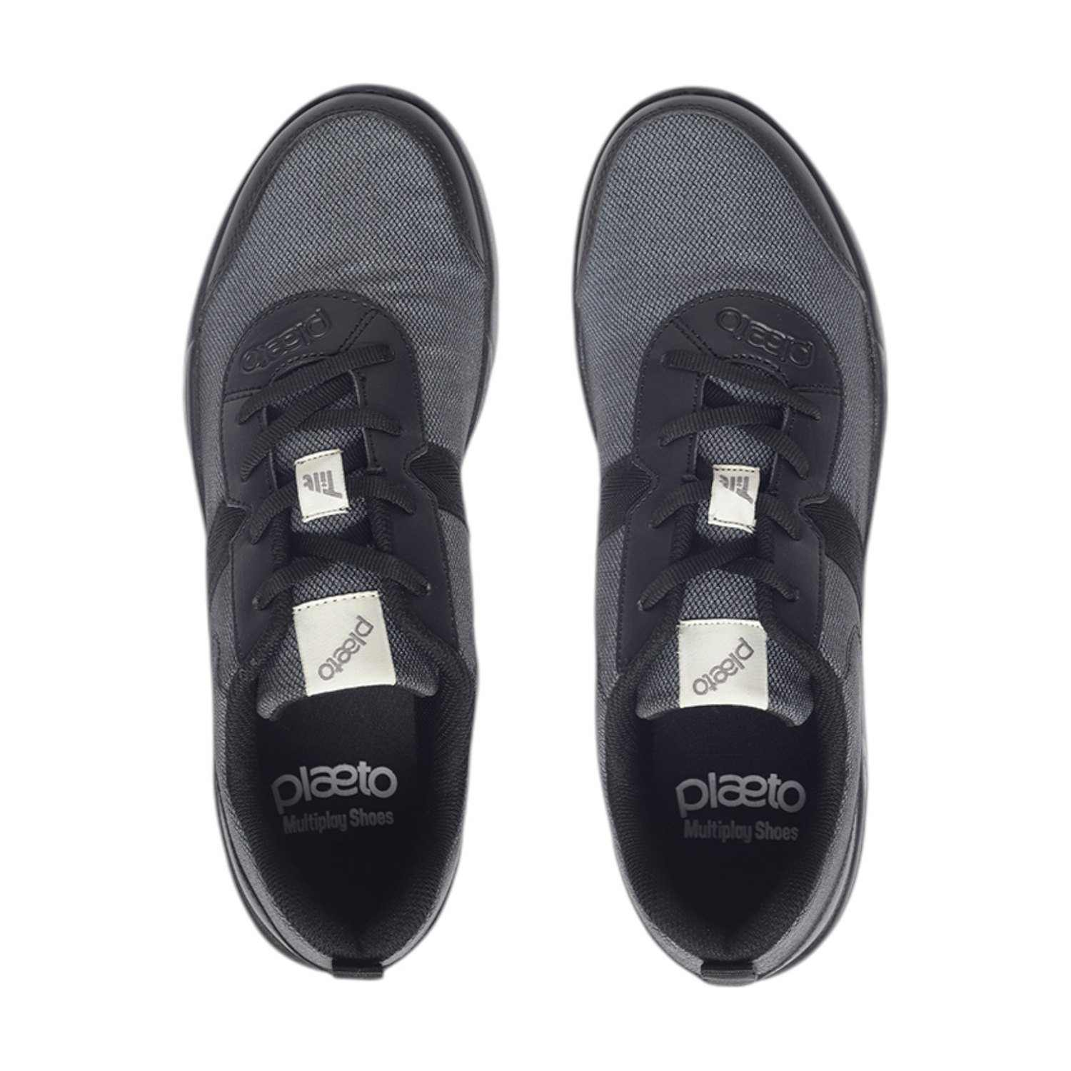 Mens Aspire Leap Grey Casual Lace-ups