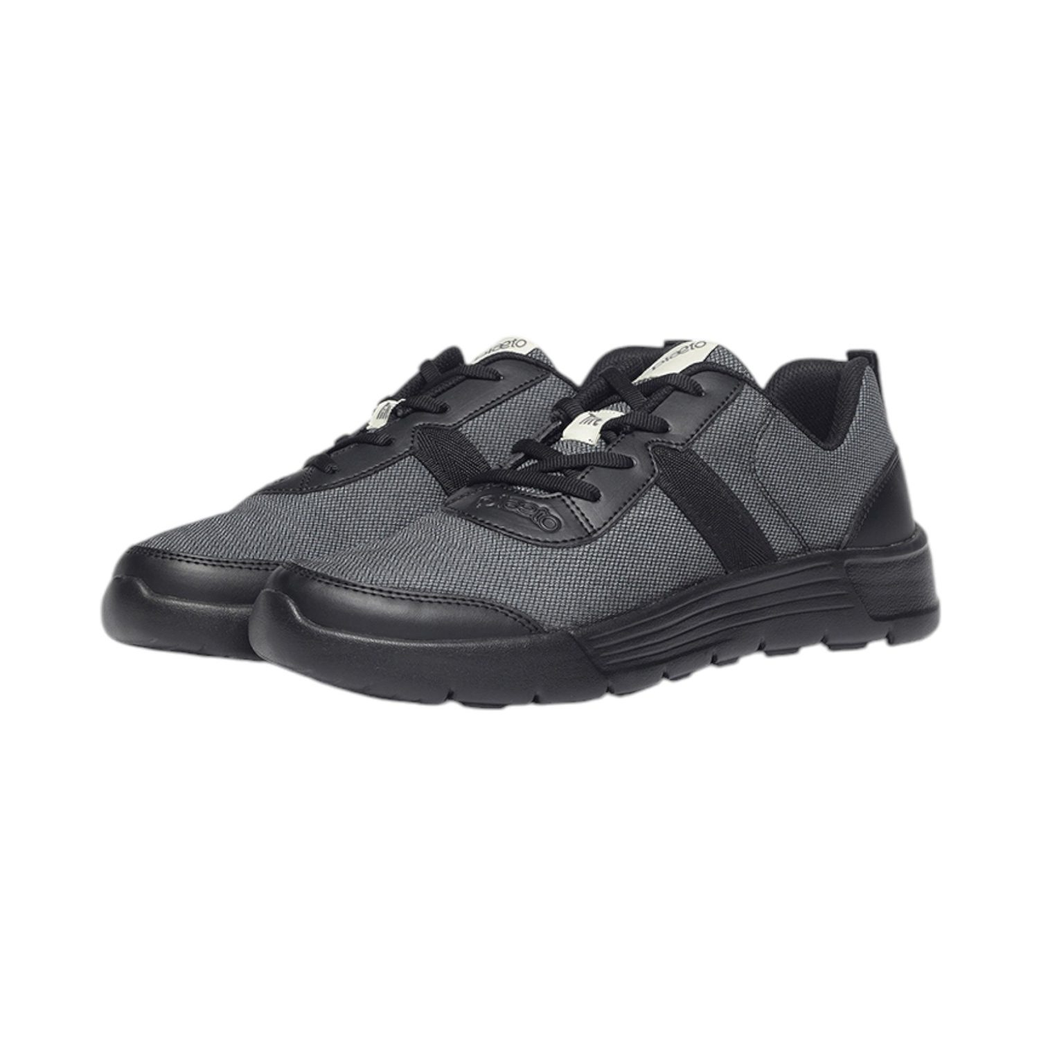 Mens Aspire Leap Grey Casual Lace-ups