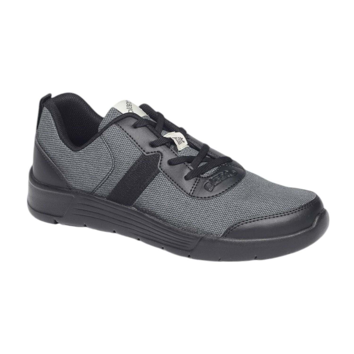 Mens Aspire Leap Grey Casual Lace-ups