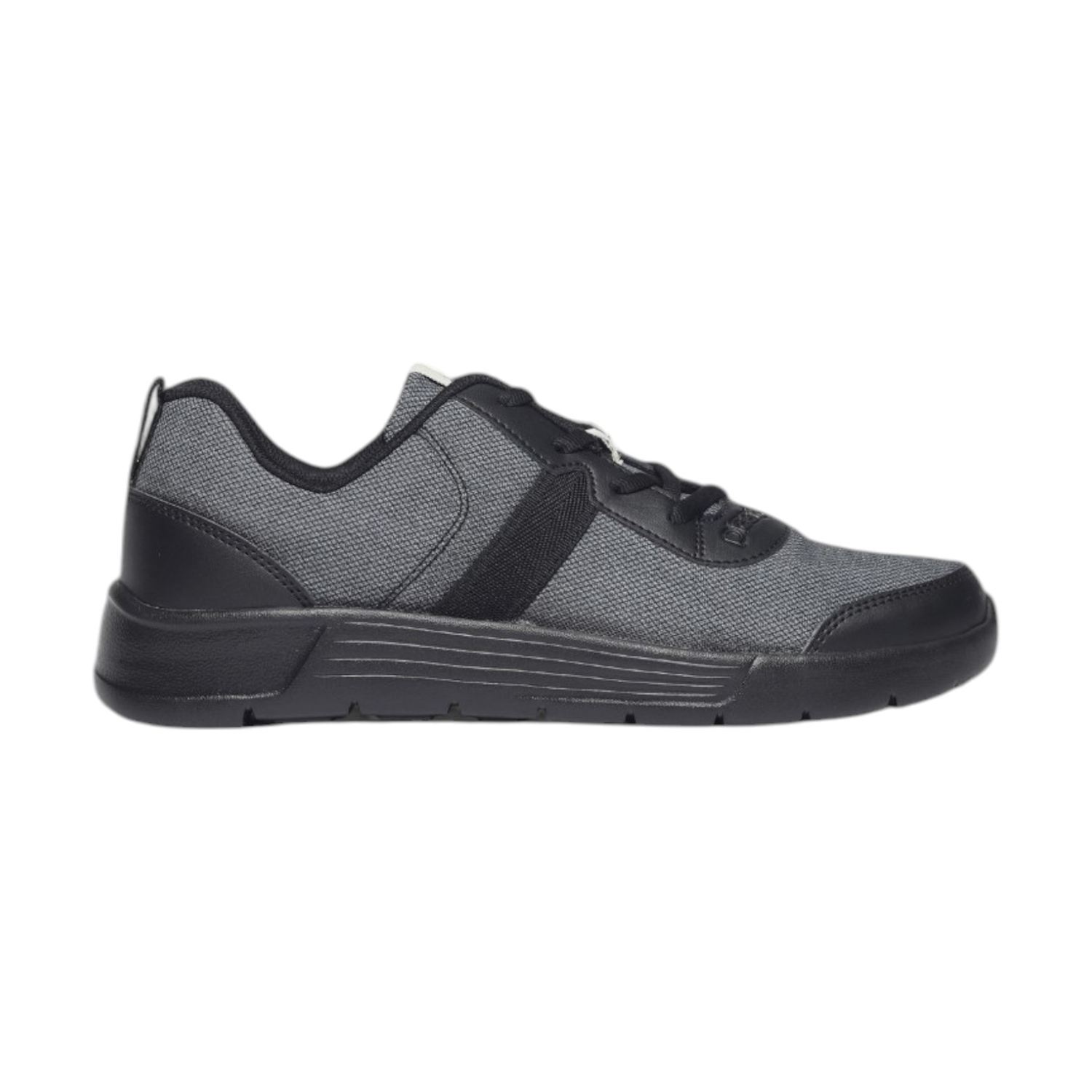 Mens Aspire Leap Grey Casual Lace-ups