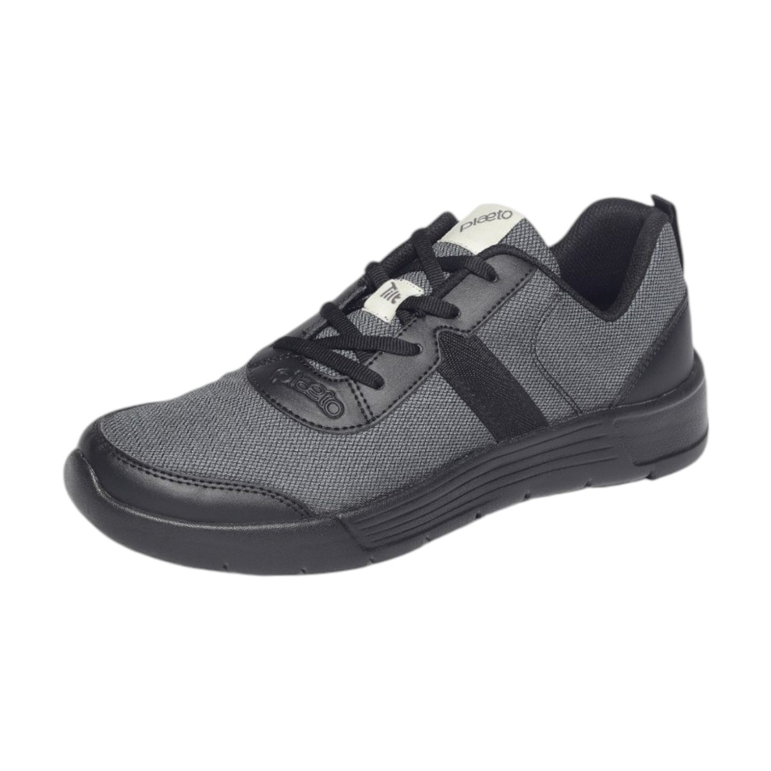 Mens Aspire Leap Grey Casual Lace-ups