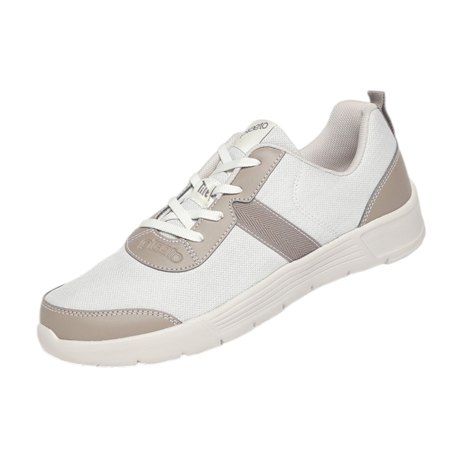 Mens Aspire Leap Grey Casual Lace-ups