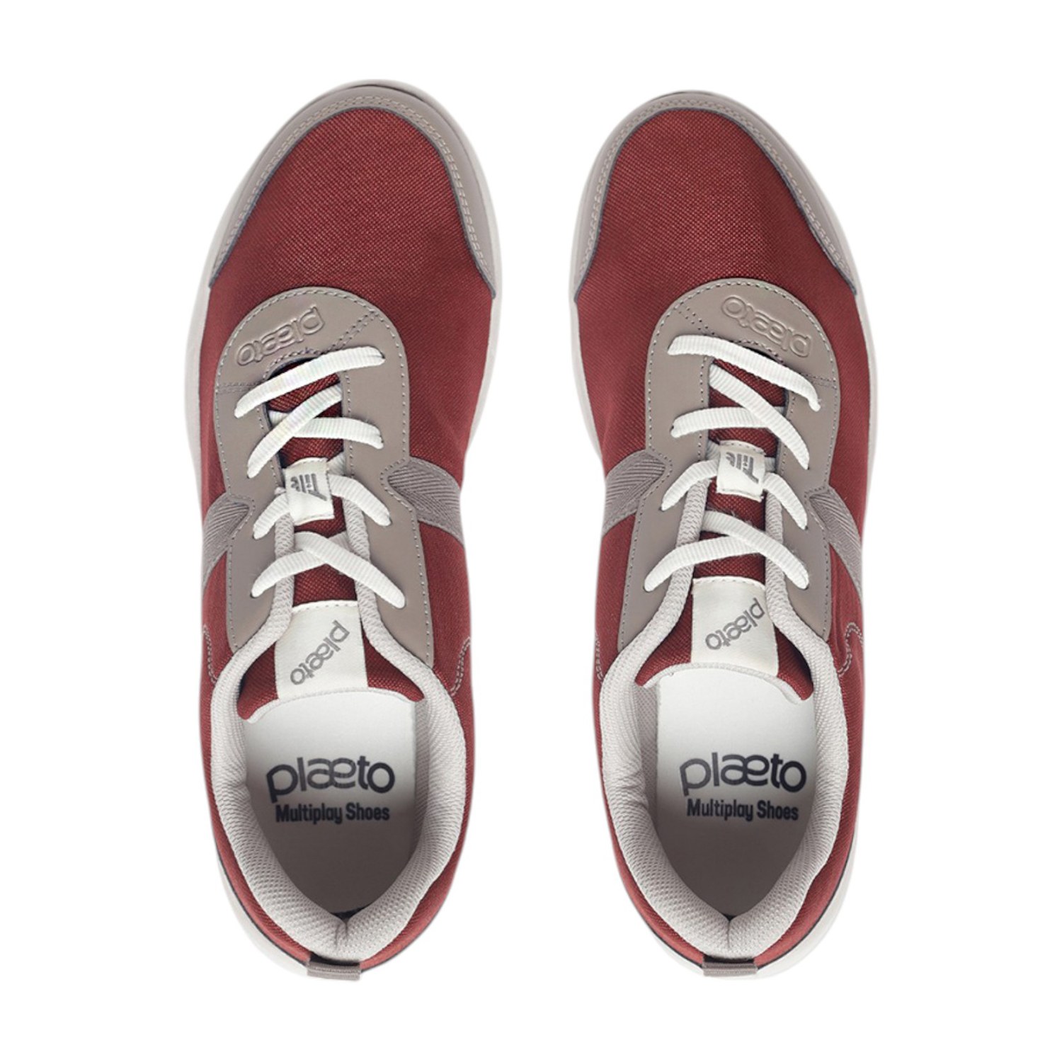 Mens Aspire Leap Brick Red Casual Lace-ups