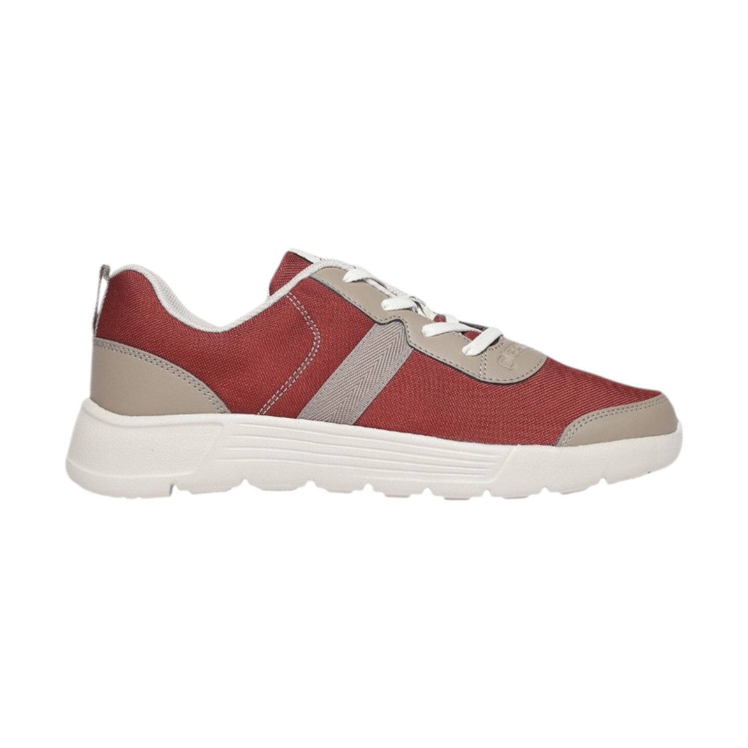 Mens Aspire Leap Brick Red Casual Lace-ups