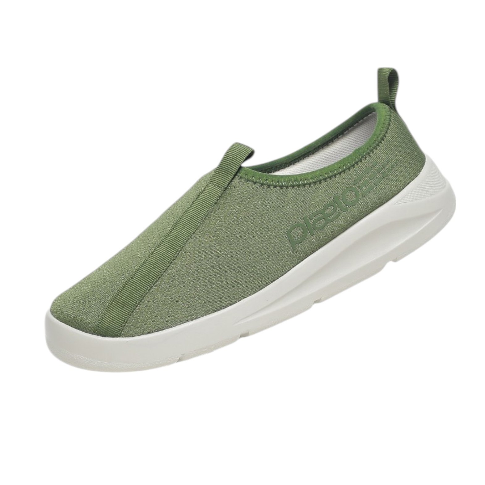 Mens EZPlay Olive Casual Slip-ons