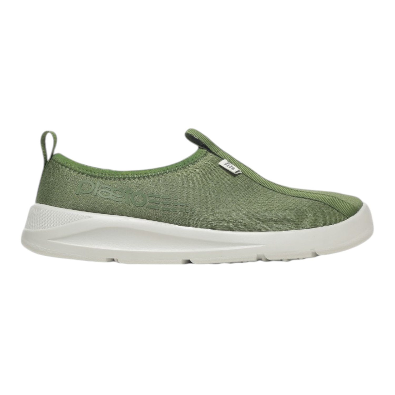 Mens EZPlay Olive Casual Slip-ons