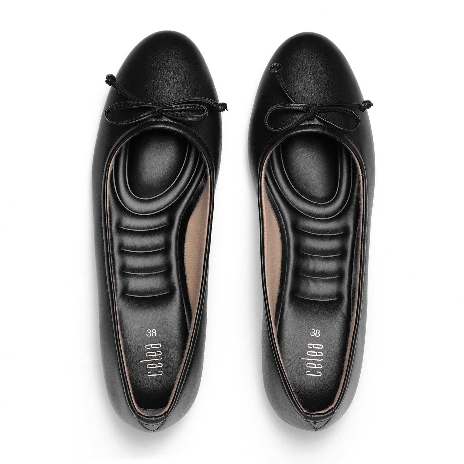 Women Black Flat Ballarinas
