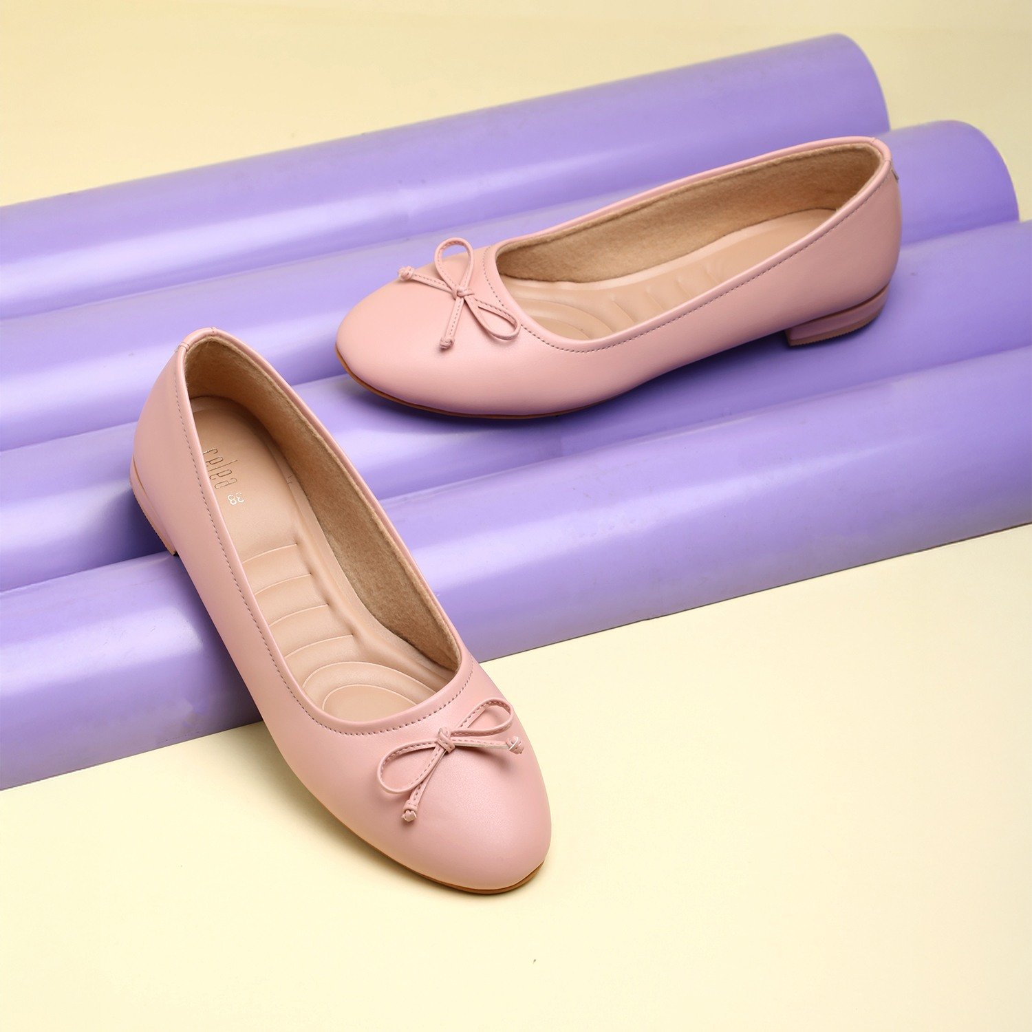 Women Pink Flat Shoes Ballarinas