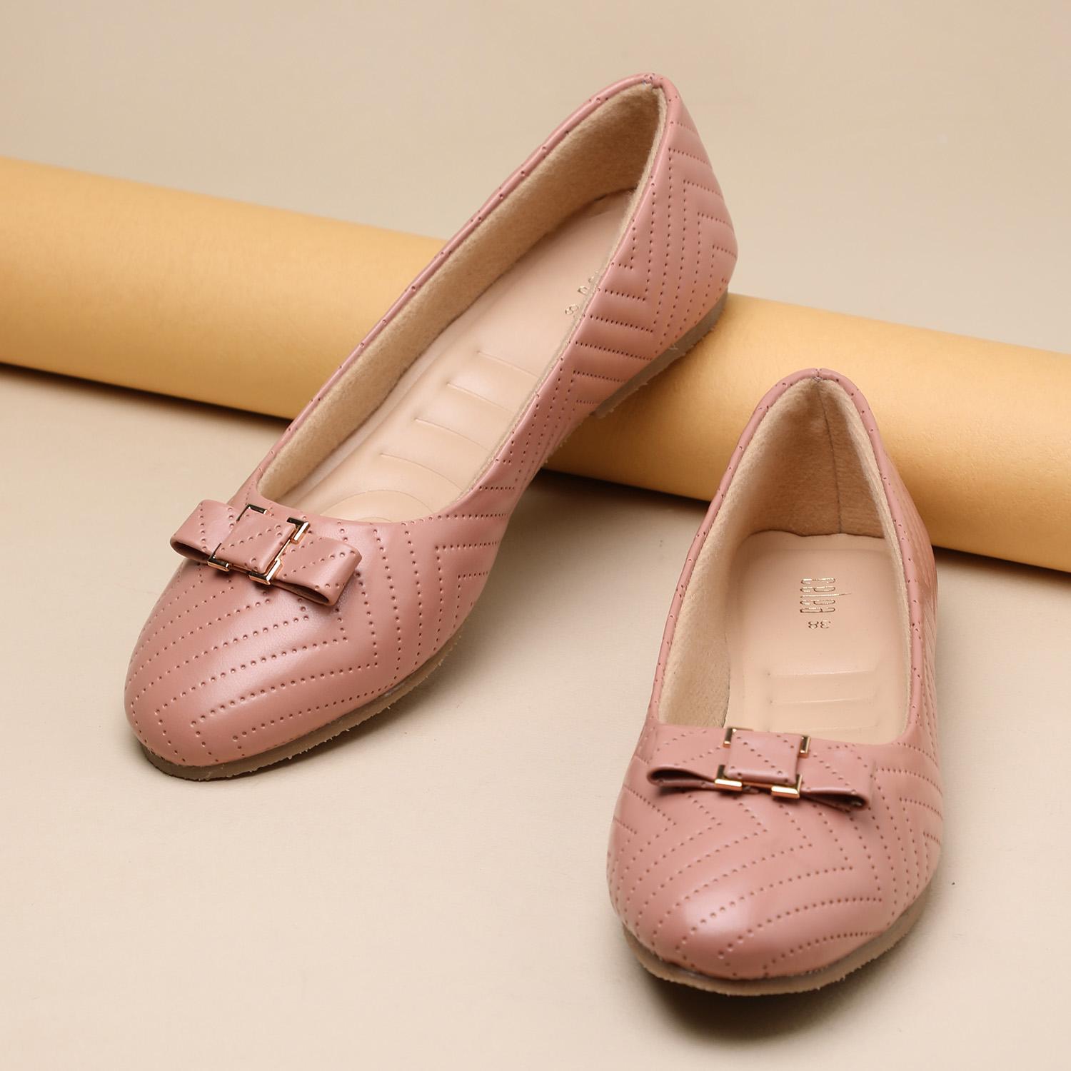 Women Pink Flat Shoes Ballarinas