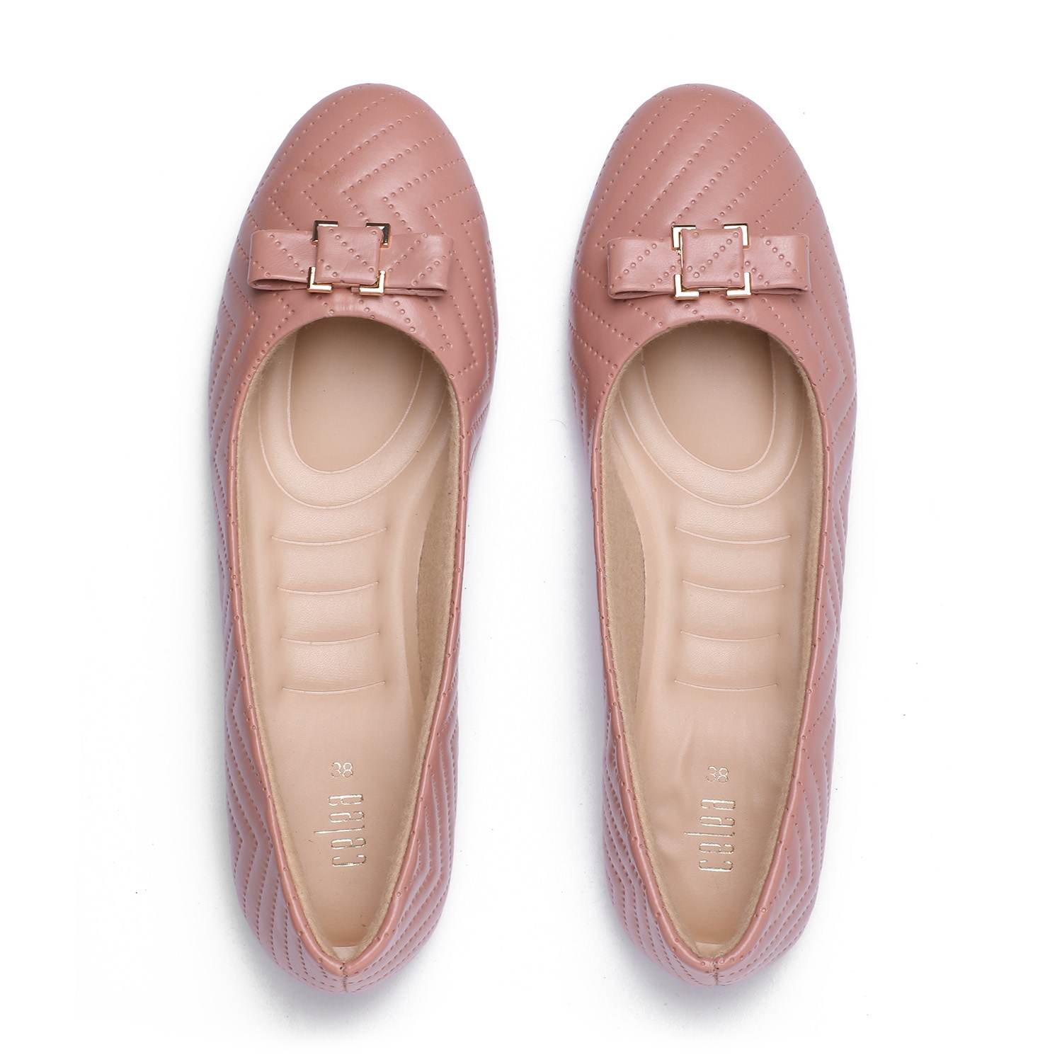 Women Pink Flat Shoes Ballarinas