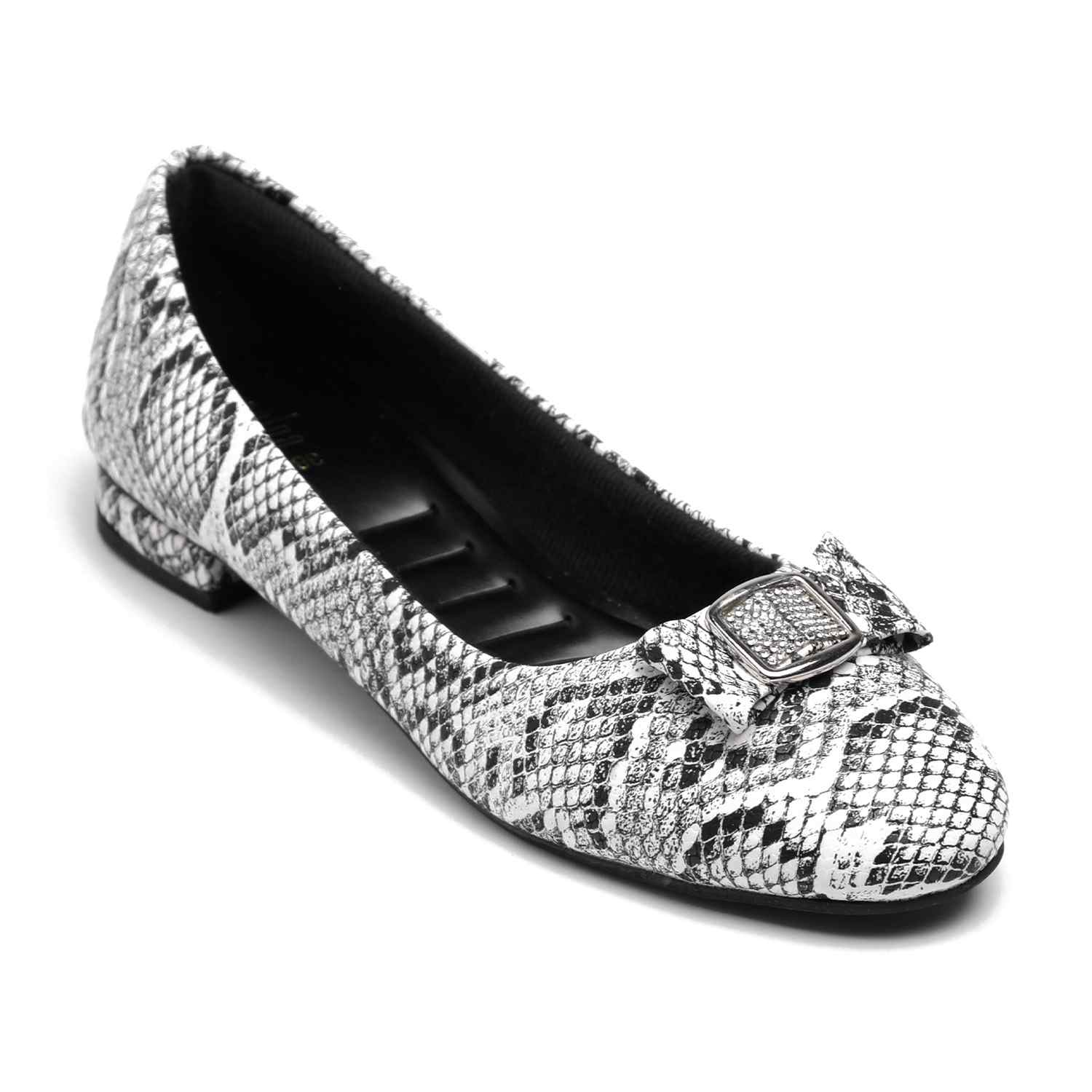 Women Grey Flat Shoes Ballarinas