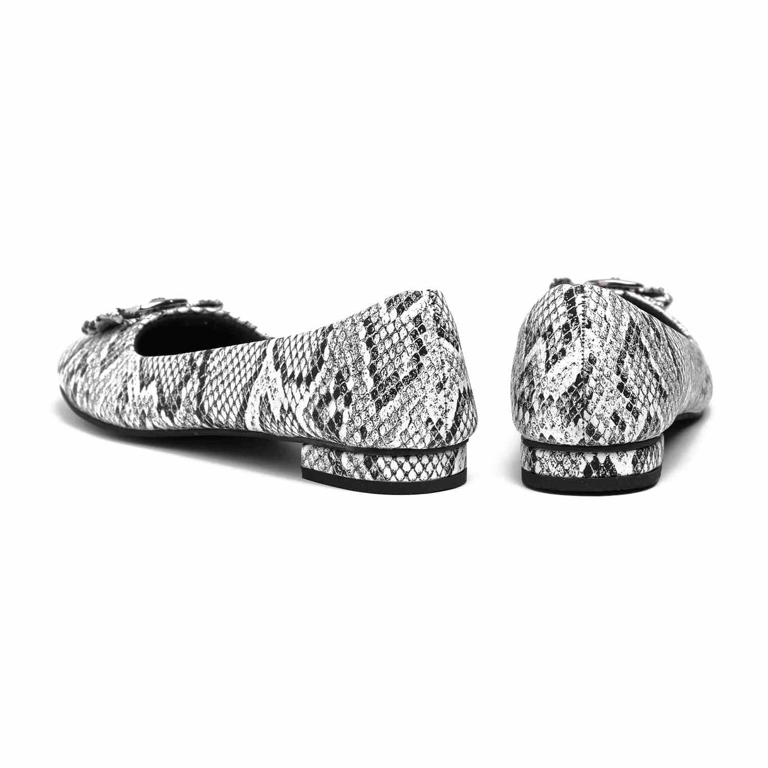Women Grey Flat Shoes Ballarinas