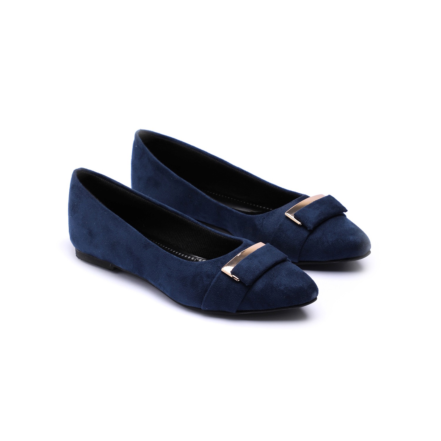 Women Blue Flat Shoes Ballarinas