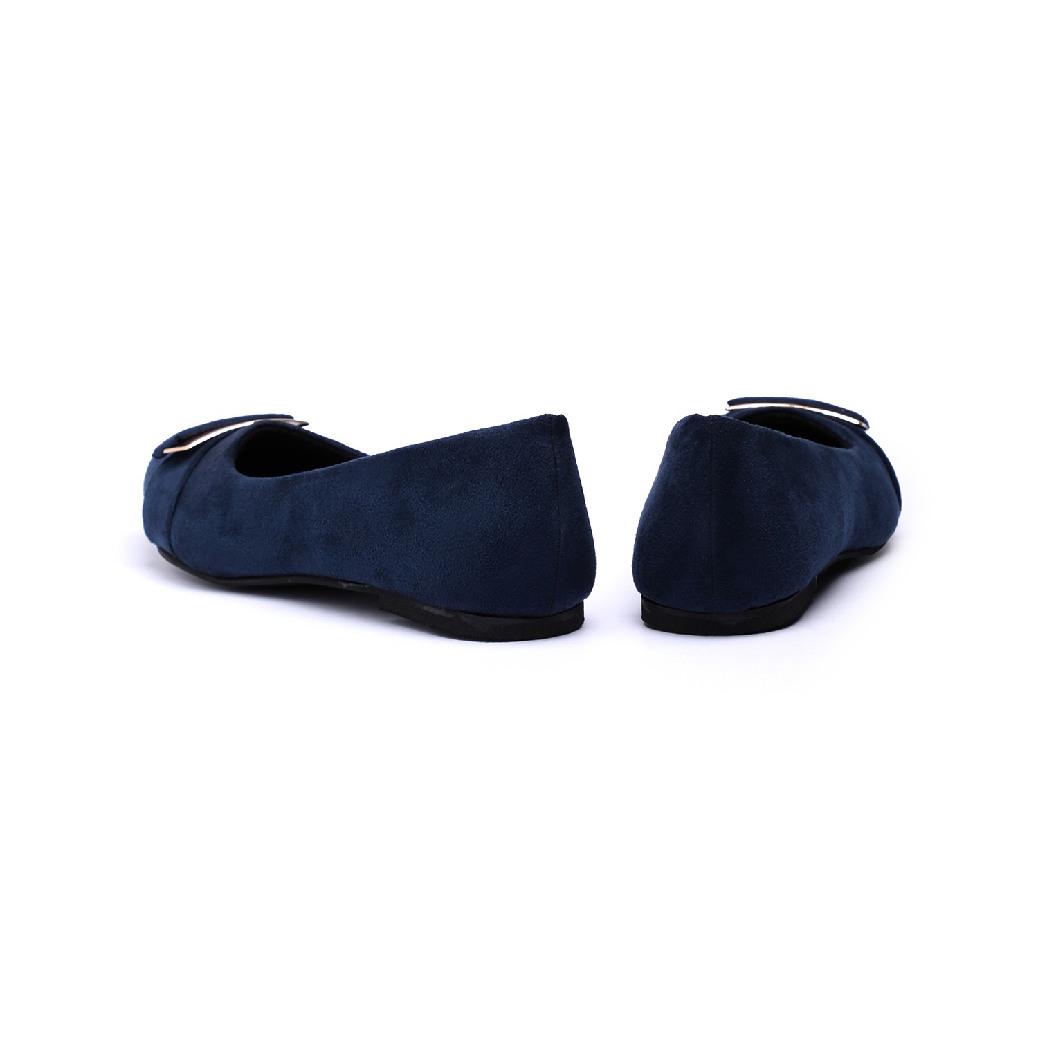 Women Blue Flat Shoes Ballarinas