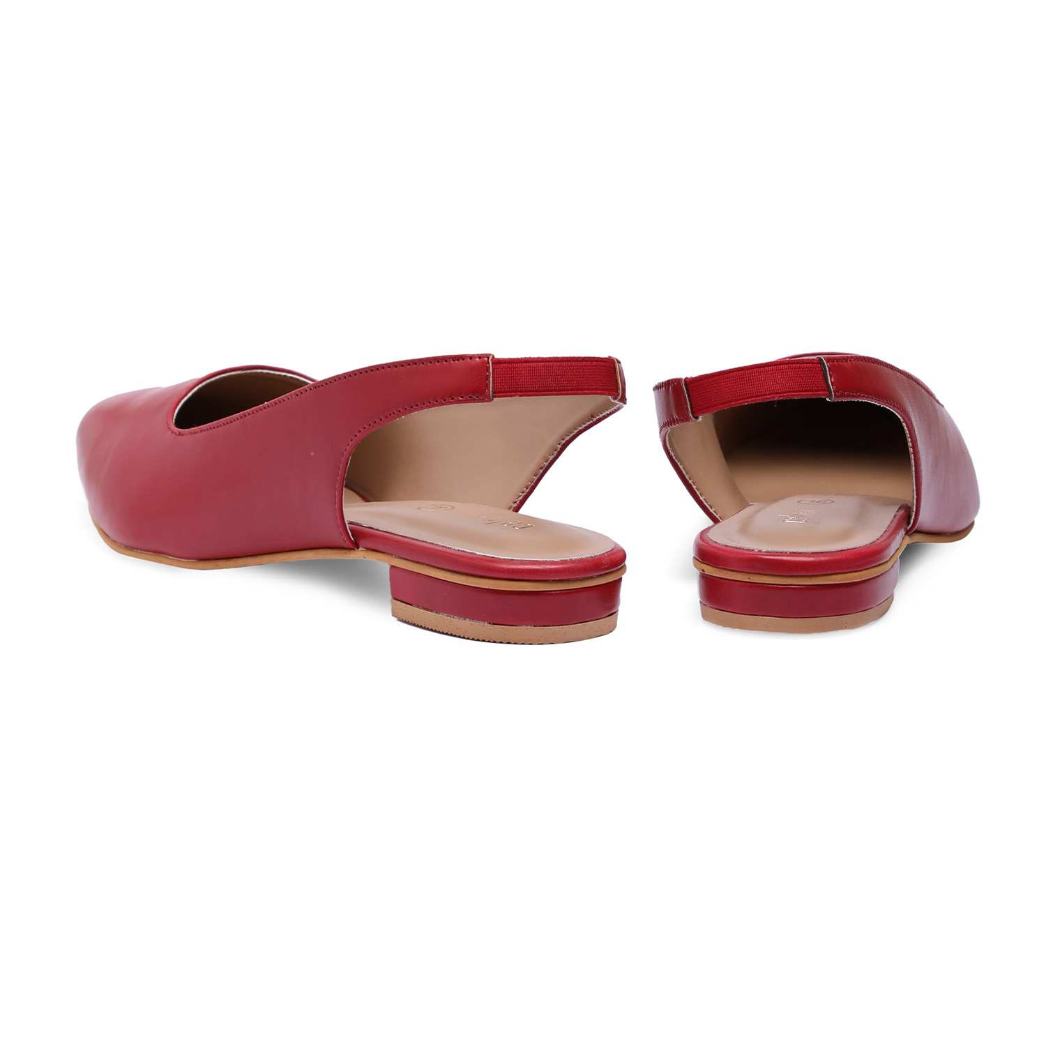 Women Maroon Flat Ballarinas