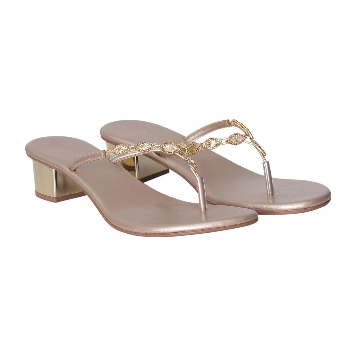 Women Golden Hour Block heel sandals