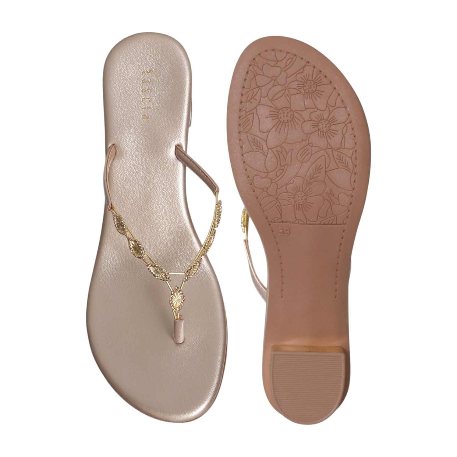Women Golden Hour Block heel sandals