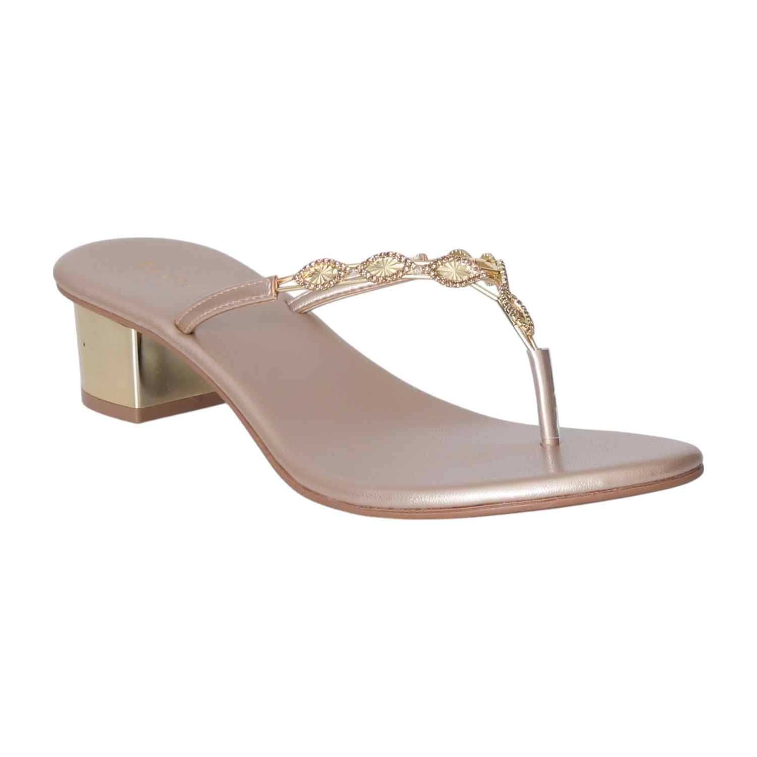 Women Golden Hour Block heel sandals