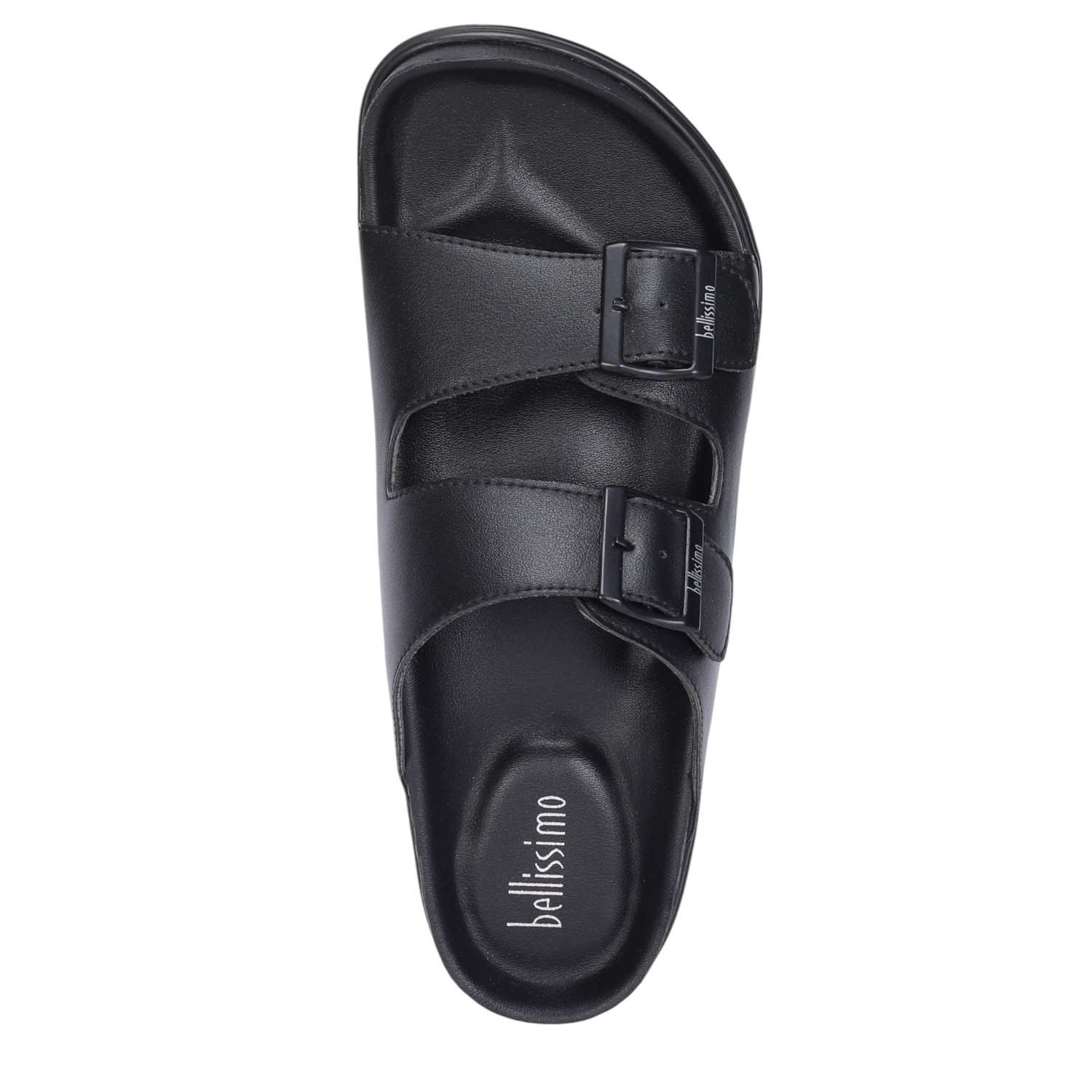 Men Black Comfort Chappals