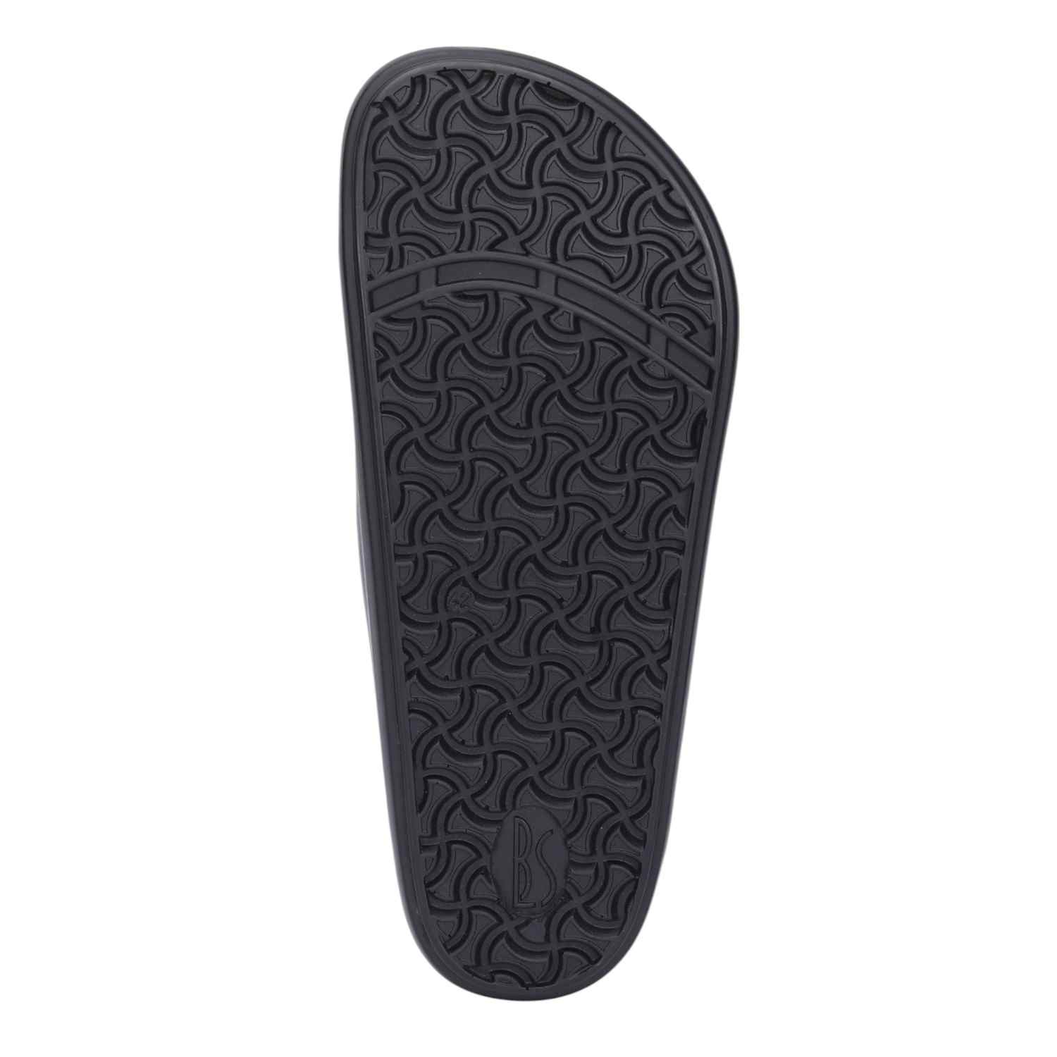 Men Black Comfort Chappals